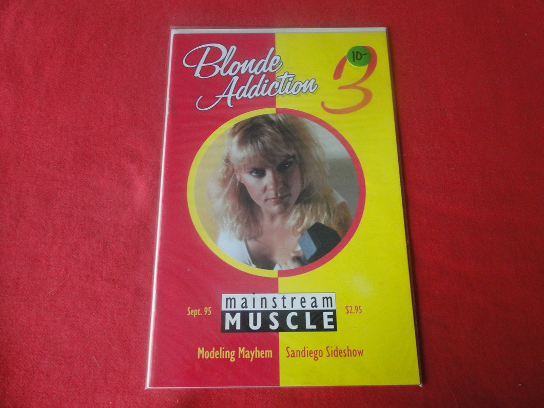 Vintage Nude Erotic Sexy Adult Comic Book Blonde Addiction 3    X33