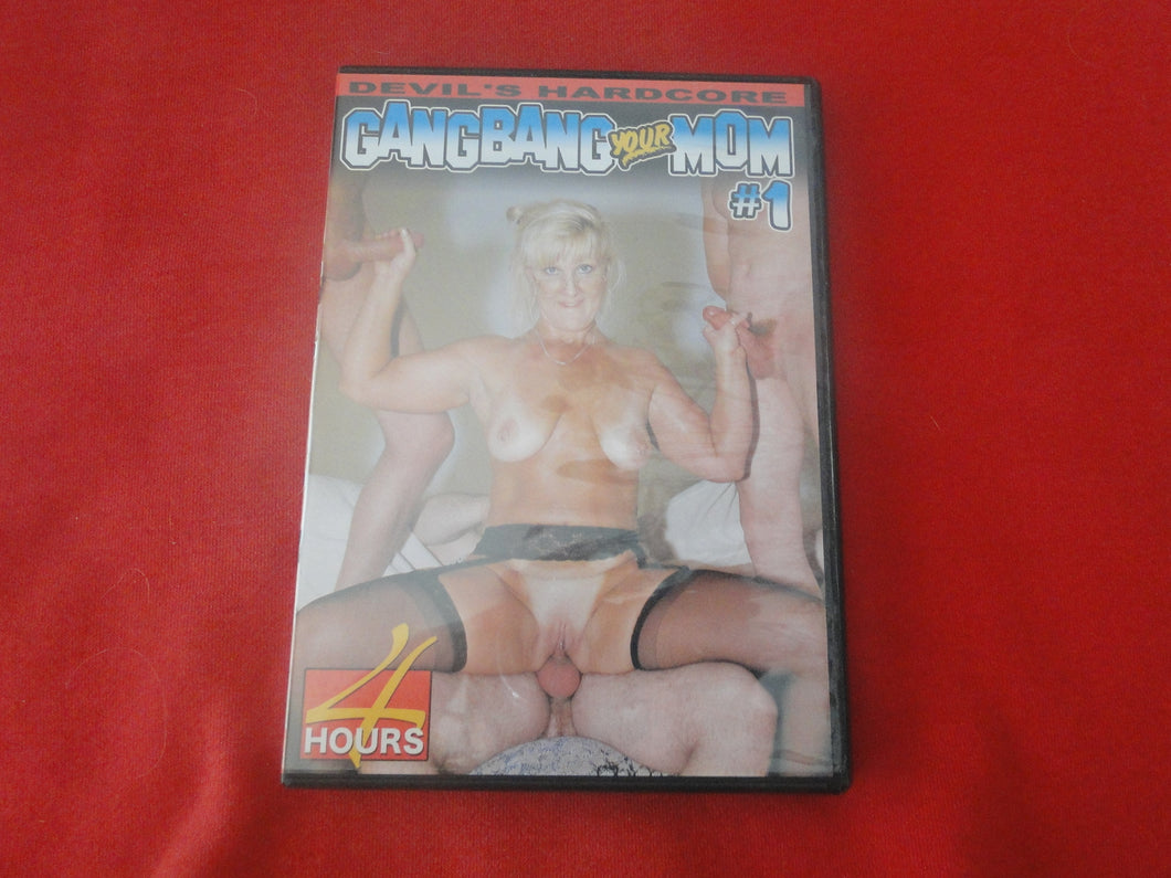 Vintage Adult Erotic Sexy Porn XXX DVD Gangbang Your Mom #1         BT1