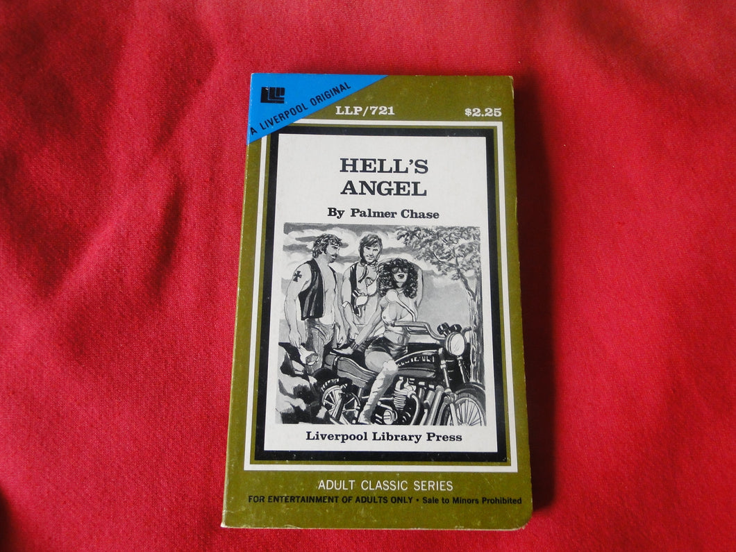 Vintage Erotic Adult Paperback Book/Novel Liverpool Hell's Angels         PB5