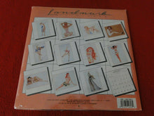 Load image into Gallery viewer, Vintage Large Semi-Nude Pinup Wall Calendar 1992 1940&#39;s Pin Up Girls SEALED   C6
