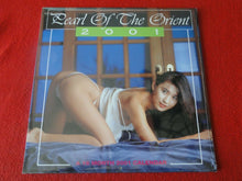 Load image into Gallery viewer, Vintage Large Semi-Nude Pinup Wall Calendar Pearl of the Orient  2001 SEALED   C
