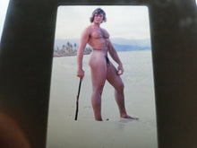 Load image into Gallery viewer, VINTAGE 35MM SLIDE MALE GAY INTEREST BEEFCAKE MUSCLE NUDE HOT HUNG BUFF A68
