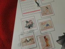 Load image into Gallery viewer, Vintage Semi-Nude Pinup Wall Calendar 1993 1940&#39;s Pin-Up Girls Alberto Vargas G4
