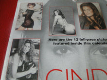 Load image into Gallery viewer, Vintage Semi-Nude Pinup Wall Calendar 1999 Cindy Crawford 16 x 12 SEALED NOS   P
