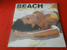 Load image into Gallery viewer, Vintage Large Semi-Nude Pinup Wall Calendar SEALED 12 x 12 2001 Beach Babes    B
