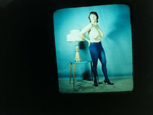 Load image into Gallery viewer, Nude 3D Realist Stereo View Slide Busty Vintage 1950's Pinup Linda West
