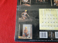 Load image into Gallery viewer, Vintage Large Semi-Nude Pinup Wall Calendar SEALED 12 x 12 2000 Construction...C

