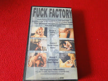 Load image into Gallery viewer, Vintage Adult Erotic Gay Interest VHS Tape F--K Factory Frank Parker Amateur   F
