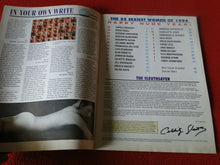 Load image into Gallery viewer, Vintage 18 Year Old + Erotic Sexy Adult Magazine Celebrity Sleuth 1994        FC
