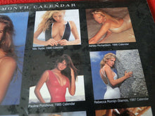 Load image into Gallery viewer, Vintage Semi-Nude Pinup Wall Calendar Best of Sports Illustrated Swimsuit 2000 P
