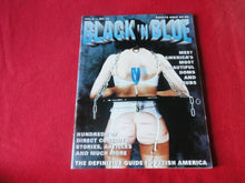 Load image into Gallery viewer, Vintage Nude Erotic Sexy Adult Men's Magazine BDSM Black 'N Blue 2000         47
