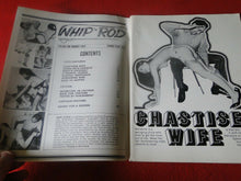 Load image into Gallery viewer, Vintage Nude Erotic Sexy Adult Men's Magazine Whip N Rod Eros Goldstripe       6
