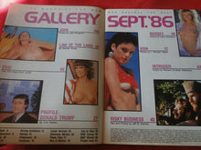 Load image into Gallery viewer, Vintage Nude Erotic Sexy Adult Men's Magazine Gallery September 1986          40
