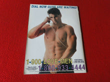 Load image into Gallery viewer, Vintage Adult Erotic Sexy Magazine Gay Interest Blueboy August 1990           DI
