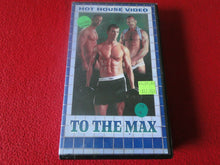 Load image into Gallery viewer, Vintage Adult Erotic Gay Interest VHS Tape To The Max
