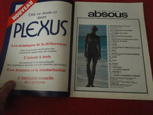 Load image into Gallery viewer, Vintage Erotic Sexy Adult XXX Porn French Magazine Absous                    40N
