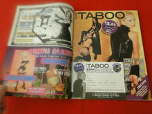 Load image into Gallery viewer, Vintage 18 Year Old + Sexy Erotic Adult Men&#39;s Magazine Taboo April 2005       H1
