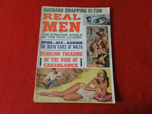 Load image into Gallery viewer, Vintage 18 Y.O. + Erotic Sexy Men&#39;s Adult Magazine Real Men                   G3

