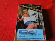 Load image into Gallery viewer, Vintage Adult XXX VHS Porn Tape Video Gourmet Video Blonde Superstar Danielle 12
