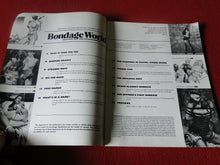 Load image into Gallery viewer, Vintage Nude Erotic Sexy Adult Men's Magazine BDSM Bondage World              FI
