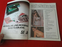 Load image into Gallery viewer, Vintage Erotic Sexy Adult XXX Porn French Magazine Absous                    40K
