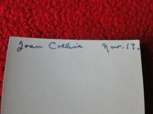 Load image into Gallery viewer, Vintage Original Erotic Sexy Early Joan Collins Pinup Photo
