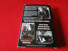 Load image into Gallery viewer, Vintage Adult XXX VHS Porn Tape Video 18 Y.O. + BDSM Rubber Slaves Head Games CI
