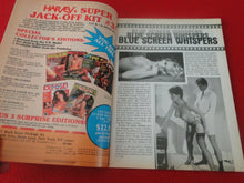Load image into Gallery viewer, Vintage 18 Year Old + Sexy Erotic Adult Men&#39;s Magazine XXX Movies Nov. 1984  G12
