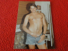 Load image into Gallery viewer, Vintage 18 Year Old + Gay Interest Chippendale Muscle Semi Nude Male Photo   A67
