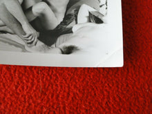 Load image into Gallery viewer, Vintage 18 Year Old + Original Silver Gelatin Nude Women Threesome Orgy Photo  @
