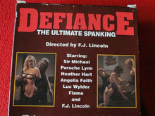 Load image into Gallery viewer, Vintage Adult XXX VHS Porn Tape Video 18 Y.O. + BDSM Defiance                 27

