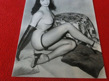 Load image into Gallery viewer, Original Beautiful Woman Pinup Photo Bettie Page Nude Fishnets              H3
