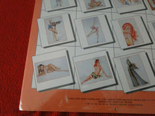 Load image into Gallery viewer, Vintage Large Semi-Nude Pinup Wall Calendar 1992 1940&#39;s Pin Up Girls SEALED    C
