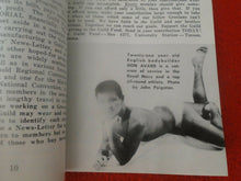 Load image into Gallery viewer, Grecian Guild Pictorial Male Beefcake Homoerotic Magazine Gay Interest Jan. 1958

