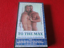 Load image into Gallery viewer, Vintage Adult Erotic Gay Interest VHS Tape To The Max
