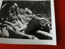 Load image into Gallery viewer, Vintage 18 Year Old + Original Silver Gelatin Nude Women Threesome Orgy Photo  @
