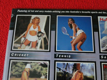 Load image into Gallery viewer, Vintage Large Semi-Nude Pinup Wall Calendar Melissa Tkautz Sporting Models 97  B
