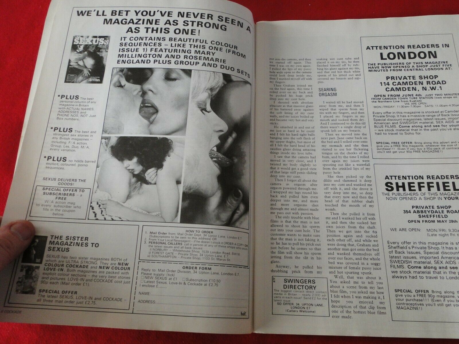Discreet Retail - Adult Magazines - Classic Vintage Back Issues