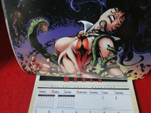 Load image into Gallery viewer, Vintage Large Semi-Nude Pinup Wall Calendar 1996 Vampirella 12 x 12            E
