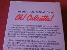 Load image into Gallery viewer, Vintage Adult Erotic XXX Porn VHS Tape Oh! Calcutta!                          A3
