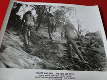 Load image into Gallery viewer, Vintage Original Pinup Promotional Movie Photo Nude Naked and Free
