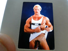 Load image into Gallery viewer, VINTAGE SLIDE/PHOTO MALE GAY INTEREST BEEFCAKE MUSCLE NUDE HOT HUNG A47
