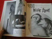 Load image into Gallery viewer, Vintage 18 Year Old + Sexy Erotic Adult Men&#39;s Magazine Wives Alone 1973      G39
