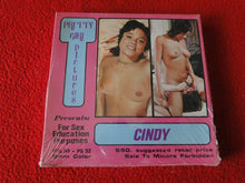 Load image into Gallery viewer, Vintage 8MM Adult Pornographic Smoker Stag Film Pretty Girls Cindy             P
