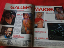 Load image into Gallery viewer, Vintage Nude Erotic Sexy Adult Men's Magazine Gallery March 1986              CB
