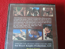 Load image into Gallery viewer, Vintage Adult Erotic Gay Interest VHS Tape BDSM Cum Hungry
