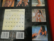 Load image into Gallery viewer, Vintage Large Semi-Nude Pinup Wall Calendar SEALED 12 x12 2000 Beach Babes     C
