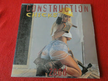 Load image into Gallery viewer, Vintage Large Semi-Nude Pinup Wall Calendar SEALED 12 x 12 2000 Construction...C
