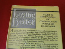 Load image into Gallery viewer, Vintage Adult Erotic XXX Porn VHS Tape Loving Better A Guide to More Pleasure A3
