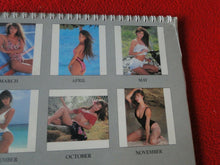 Load image into Gallery viewer, Vintage Pinup Wall Calendar Paulina Porizkova Swimsuit 15 x 15 Semi-Nude    1989
